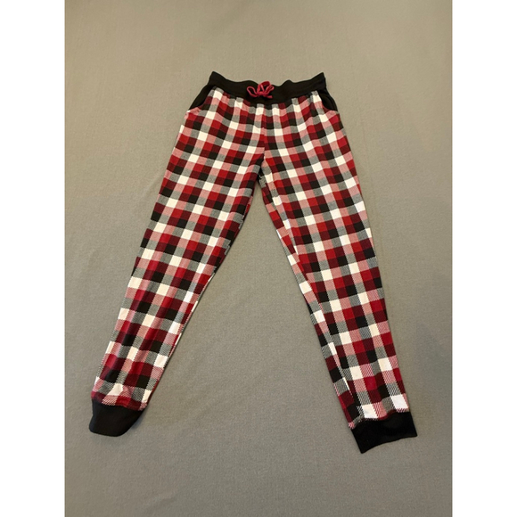 CUDDL DUDS Women's Size M Pajama 2-pc Buffalo Check Henley Long Sleeve Soft Warm - Picture 3 of 10